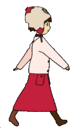 Character walking